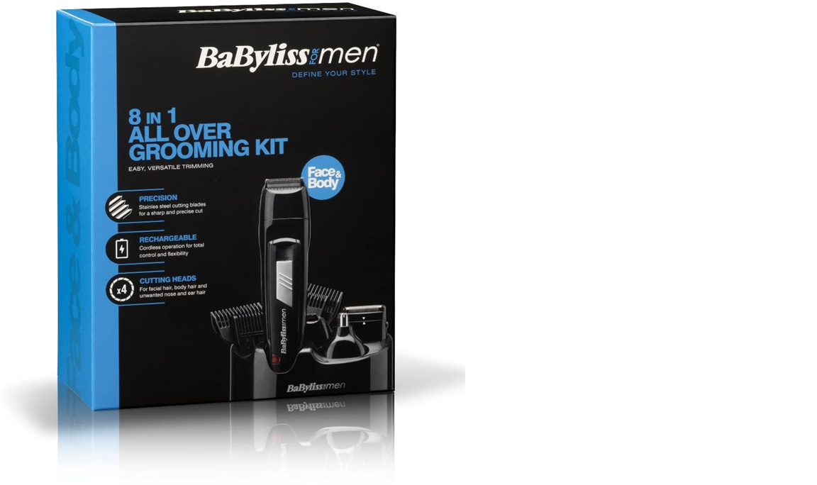 babyliss 8 in 1 grooming kit